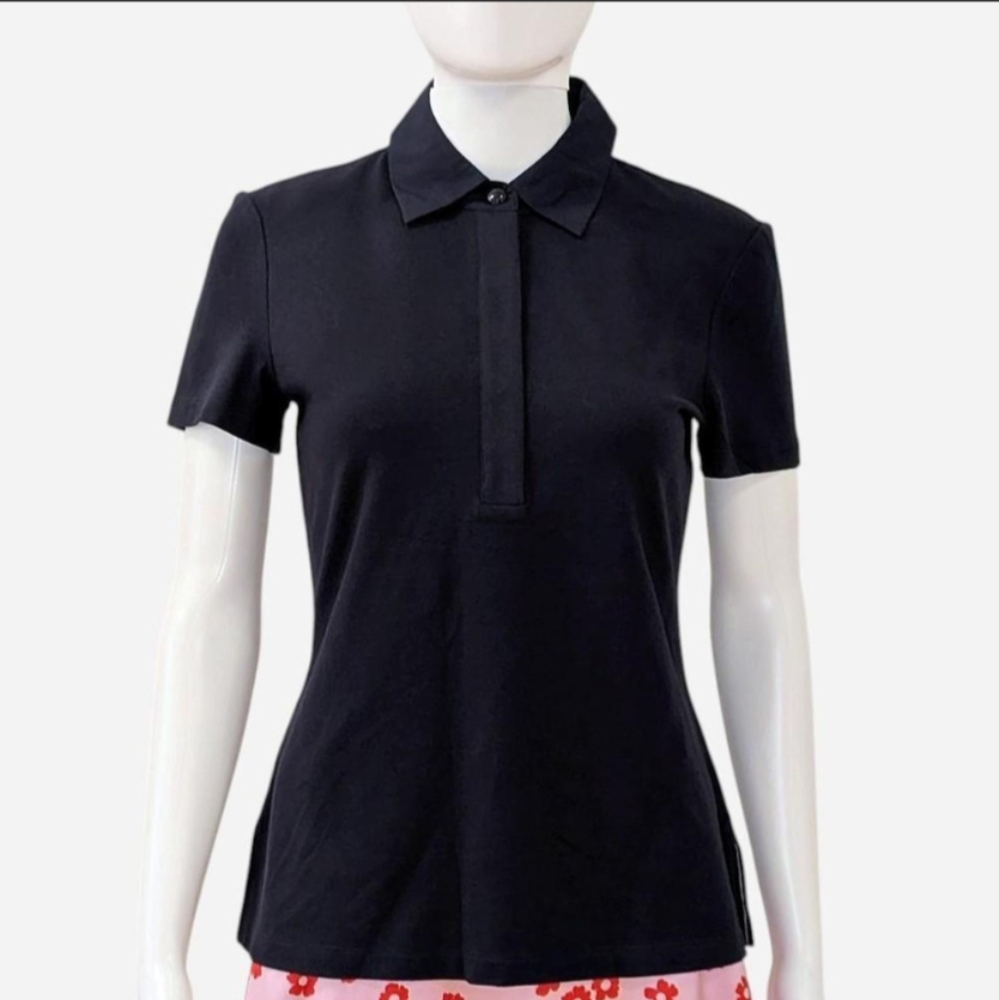 Navy blue Tory Burch Polo New With Short sleeve polo shirt Size XS